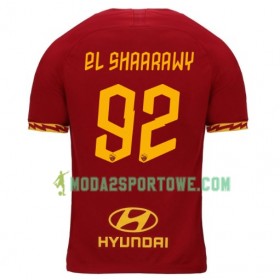 Koszulka AS Roma EL Shaarawy 92 Domowe Stroje Piłkarskie 2019/20 Krótki Rękaw